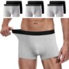 Boxers Homme Coton Oeko-TEX Standard 100,S-3XL Confortable pour Homme,Oeko-TEX Standard 100 Caleçons Homme