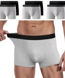 Boxers Homme Coton Oeko-TEX Standard 100,S-3XL Confortable pour Homme,Oeko-TEX Standard 100 Caleçons Homme
