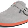 Chaussons Sabots Confort Femmes Hommes Chaussures Maison Feutre Daim Fourrure Automne Hiver Intérieur/Extérieur