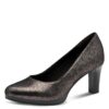 Escarpins Tamaris Femme Classiques Toile Marron 40 Légers et Comfortables | CLASSIQUES Tamaris FEMME | Escarpins Marron