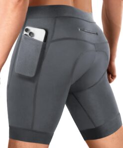 Niksa Cuissard de cyclisme respirant pour homme, séchage rapide et rembourrage en gel 5D, 3 poches, VTT, route et entraî
