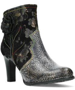 Bottines en cuir femmes LAURA VITA Albane 07 tendance et confortables pour l'hiver