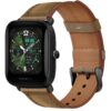 Montre Amazfit réparée en cuir wanme pour homme et femme, 20 mm bracelet de rechange