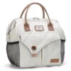 Lekesky Sac à déjeuner isotherme de 10 L | Sac réutilisable femme | Portable et étanche | Idéal pour le travail, l'école