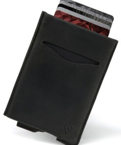 AKIELO Porte Cartes RFID Blocage | Pour Hommes | Minimaliste | Protection des Cartes Bancaires sans Contact | Collection