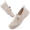 konhill Baskets Femme Respirantes - Chaussures de Running Légères en Mesh pour Jogging et Marche Outdoor