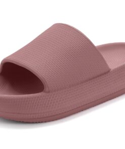 Misolin Chaussures de Douche Antidérapant Femmes Hommes Confortables Piscine Plage Maison