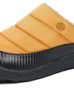 Gaatpot Chaussons d'Hiver Chaudes pour Femmes et Hommes - Doublure Peluche Accueil Classiques Intérieurs et Extérieurs 3