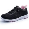 SPIEZ Chaussures de Sécurité Anti-Écrasement Feminines EU35 Noir-Rose Travail et Quotidien