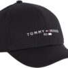Tommy Hilfiger Logo Cap Colorado Indigo pour Homme Mode Élevée