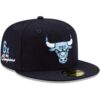 New Era 59Fifty Fitted Cap Lifestyle Chicago Bulls Navy-CN