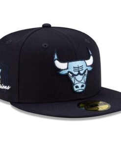 New Era 59Fifty Fitted Cap Lifestyle Chicago Bulls Navy-CN