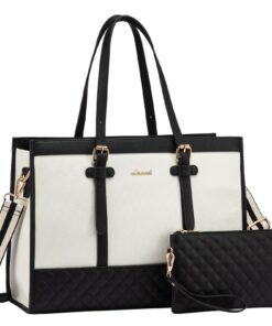Sac Ordinateur Portable LOVEVOOK Noir et blanc