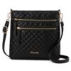 Sac à bandoulière LOVEVOOK en cuir pour femme professionnelles città