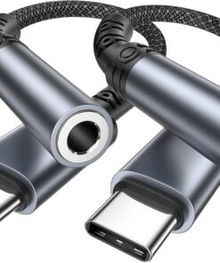 Adaptateur USB C Jack |5MM pour iPhone 17/16/16 Pro Max/Plus/15/15 Pro Max/Plus, spécialement conçu pour tous vos appare