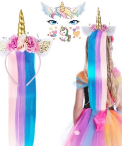 Tête Serre Licorne Enfant Halloween Fête Anniversaire Accessoire