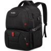 HILUSEN Sac à Dos Homme Grand 50L Polyester Durable Sac À Dos Portable Pour Travail Et Études Fonctionnalités Amovible É