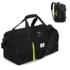 SKYSPER Sac de Sport 40L 2 Compartiments pour Homme/Femme – Voyage, Yoga, Randonnée, Camp 100% Étanche|Bagages Légers|Sa