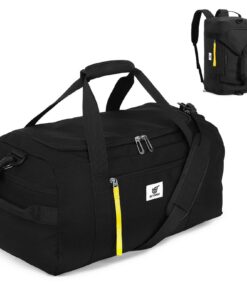 SKYSPER Sac de Sport 40L 2 Compartiments pour Homme/Femme – Voyage, Yoga, Randonnée, Camp 100% Étanche|Bagages Légers|Sa