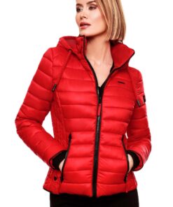 Navahoo B650 Veste matelassée mi-saison pour femme hiver chaud pratique