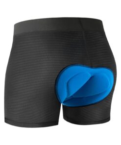 Niksa sous-vêtement de cyclisme absorbant 5D rembourré en gel pour homme, short respirant, idéal pour la montagne et les
