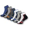 chaussettes basses sport sockenkauf24 homme femme lot 6 12 paires semelle tissu éponge coton