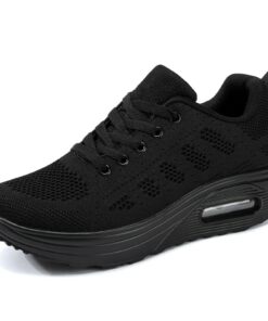 Ahico Chaussures de Course Femme Respirable Chaussure de Sport Léger Confort Loisirs