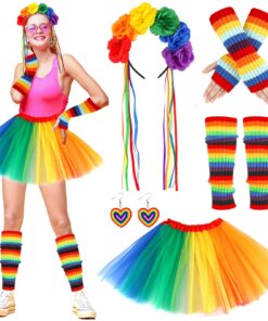 Jupe Tutu Femmes Fierté Gay Fluo Halloween Costume