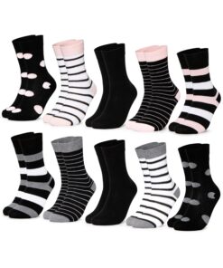 Occulto Chaussettes pour femme Multicolores OEKO-TEX STANDARD 100, confort et style pour femme, 10 Paires