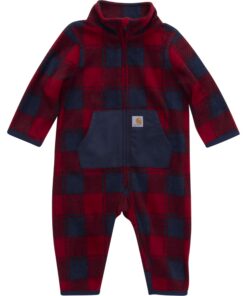 Carhartt Combinaison à capuche en velours côtelé pour bébé garçon - Hiver - Sécurité - Taille S