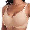 Ganado Soutien-Gorge Femme Sans Armature Sans Coutures Avec Maintien Classique Pour Toute La Journée