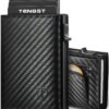 Portefeuille Homme TENBST Noir avec Blocage RFID et Fonction Magnétique