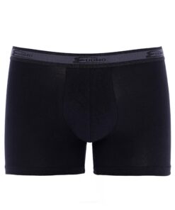 Cotonella Lot de 6 Boxers Blanc/Noir pour Homme en Cotton Bi-Elastique Chic et Confortables