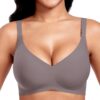 Soutiens-gorge Vinfact Col en V Femme Ultra Doux pour Quotidien dengan Extender Supplémentaire Soutiens-gorge Vinfact