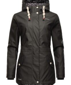 Titre SEO optimisé : Navahoo imperméable doublé à capuche Oceans Heart XS-XXL pour femme - Waterproof, Chic et Pratique