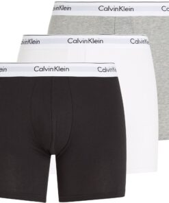 Calvin Klein Pack de 3 Boxers Stretch pour Homme Fitness