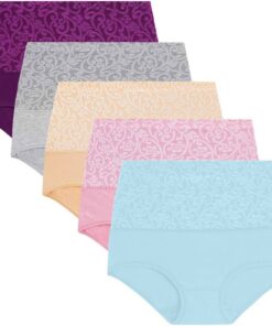 Culotte Femme Sexy Sans Couture en Coton Respirant - 6pcs Lot Multicolore Confortable pour Tenue Quotidienne | Slips