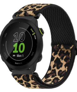 Bracelet élastique Garmin Forerunner 55/645/245 en nylon souple 20mm