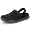 HKR Mules Femme Sandales été pour Femmes Chaussons de Jardin Extérieurs