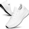 Chaussures de Sport Confort pour Femme Respirant Léger Fitness Jogging Outdoor Sneakers