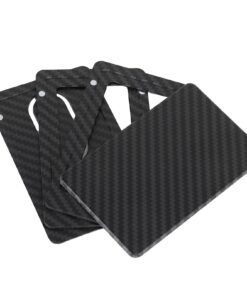 Portefeuille en Fibre de Carbone Quikai Minimaliste pour Hommes
