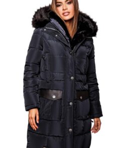 Navahoo B871 Veste d'hiver chaude matelassée pour femme + chaud + matelassée + femme hiver chaud + veste d'hiver chaude