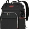 EMPSIGN Sac à Dos Imperméable Femme 15.6 Pouces College Affaires