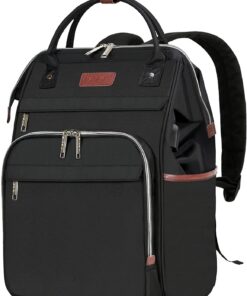 EMPSIGN Sac à Dos Imperméable Femme 15.6 Pouces College Affaires