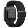 BRACELET WANME TRESSÉ SOULTE ET EXTENSIBLE EN NYLON RESPIRANT POUR HOMME ET FEMME COMPATIBLE FITBIT VERSA 2/VERSA/VERSa
