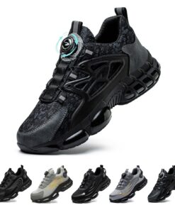 Chaussures de Sécurité Gugifcto Homme Femme Légère Antidérapante Mode Respirantes 36-48 EU Chaussures de Travail Gugifct