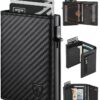 Portefeuille Homme TEEHON Fermeture Magnétique Noir | Blocage RFID & Compartiments Multiples