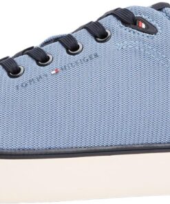 **Tommy Hilfiger Chaussures de Sport Unisex Élégantes pour Homme/Femme, Doux et Légers, Modèle SS23, Populaires dans le