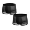 Boxers en coton respirant taille moyenne séchage rapide