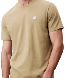 Calvin Klein T-Shirt Manches Courtes Homme | Jersey Classique en Coton | pour Hommes | Chic etComfortable | 100% Coton